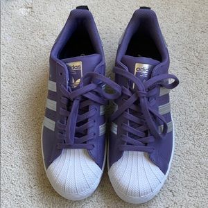 Adidas purple shoes -9